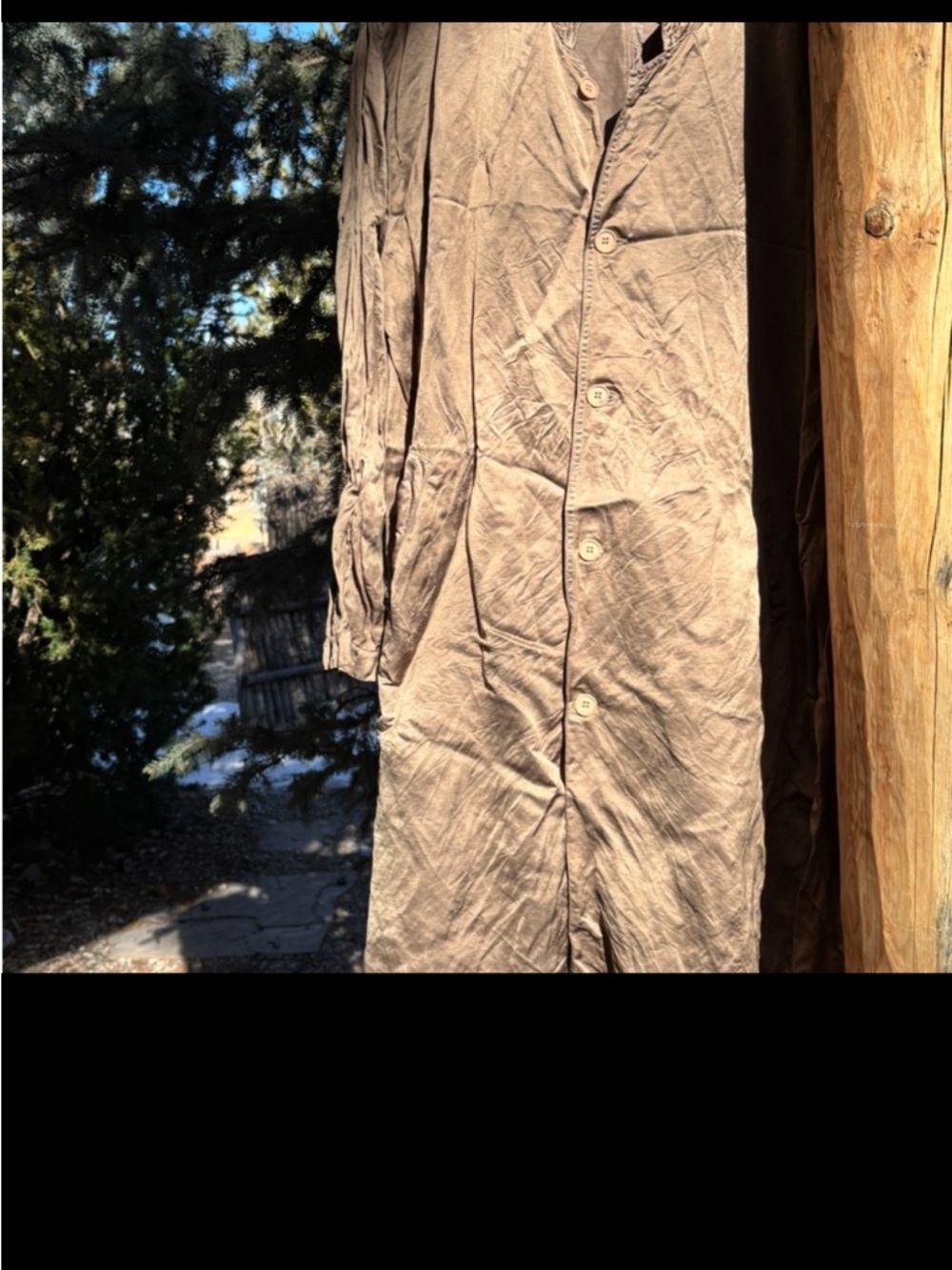 NWOT CP SHADES Satin Swing Coat Duster
Reasonable offers welcome